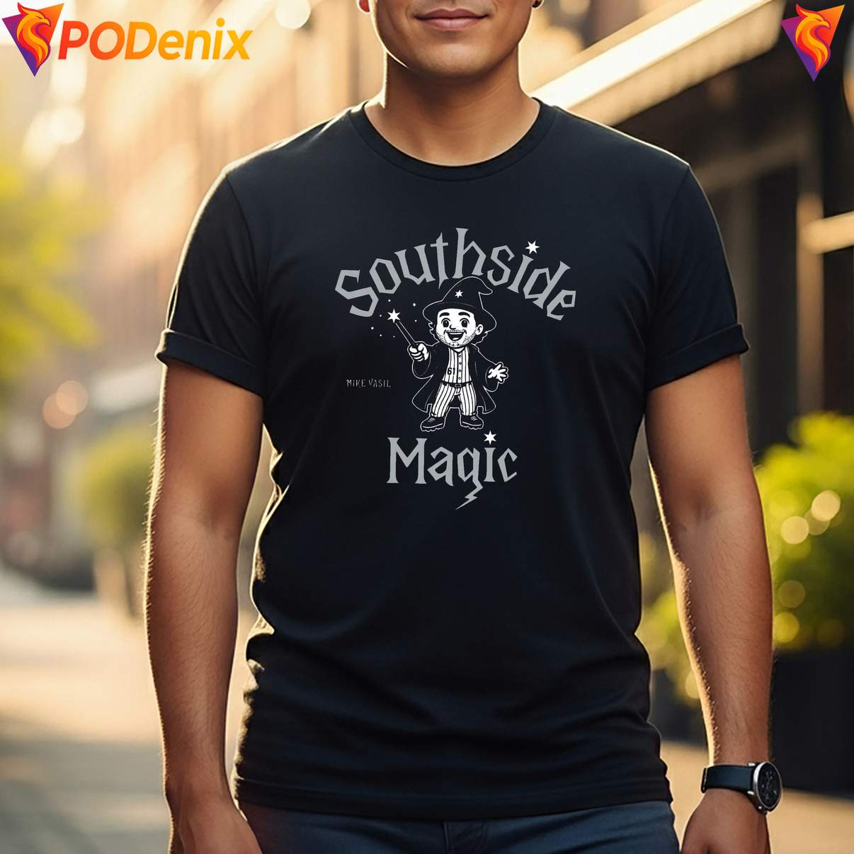 Southside Magic Retro Fan Tshirt Classic Typography Graphic Apparel Men Southside Magic Retro Fan Tshirt Classic Typography Graphic Apparel Men