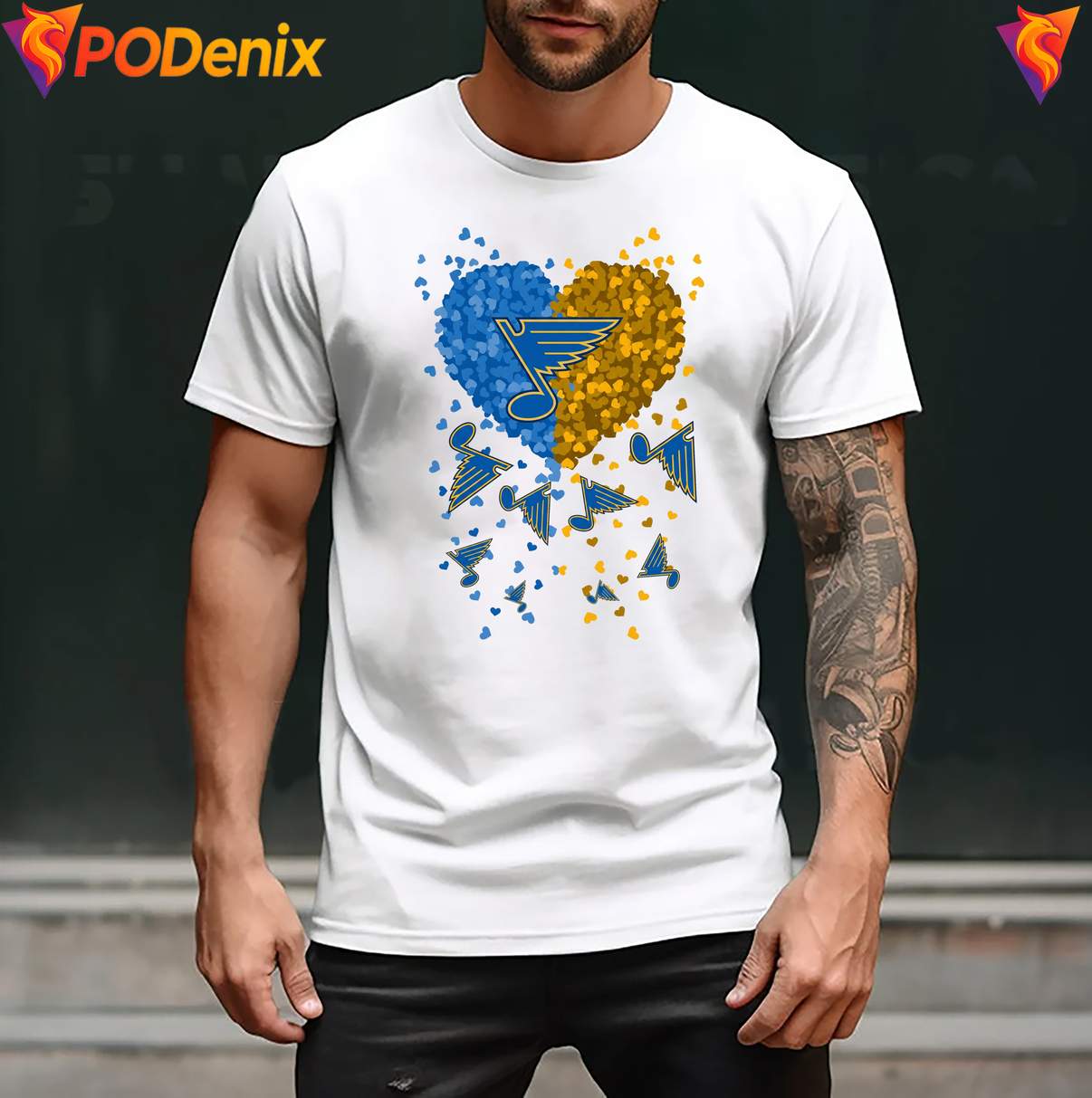 St Louis Blues 2026 Heart Fan Shirt NHL Hockey Sports Graphic For Mens St Louis Blues 2026 Heart Fan Shirt NHL Hockey Sports Graphic For Mens