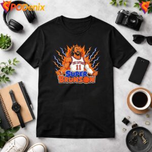 Super Brunson Knicks Fan Shirt New York Basketball Sports Graphic Men 2