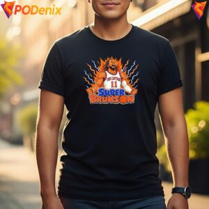 Super Brunson Knicks Fan Shirt New York Basketball Sports Graphic Men 3