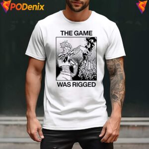 The Game Was Rigged Hisoka Morow Shirt Hunter X Anime Fan Graphic For Men