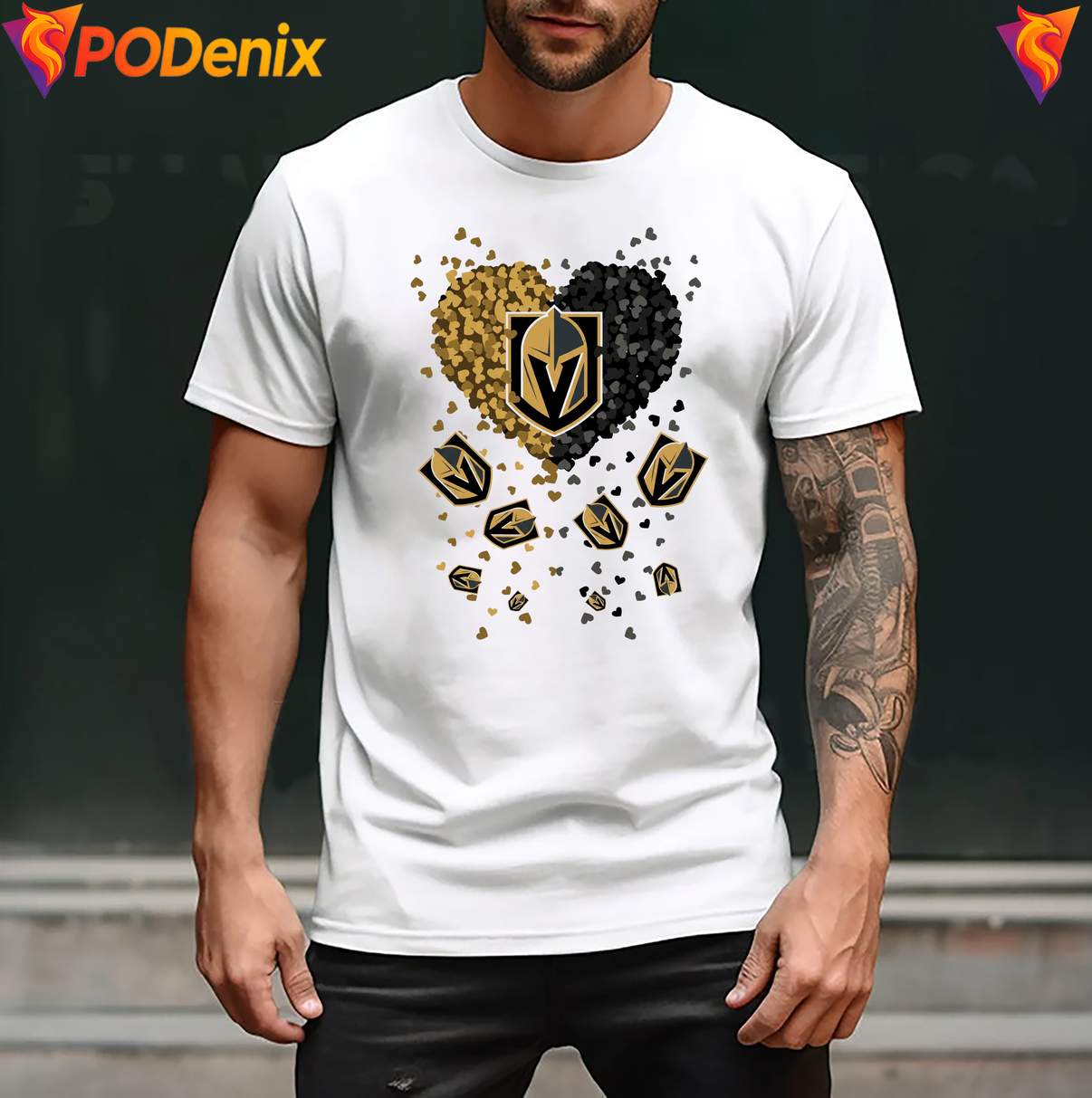 Vegas Golden Knights 2026 Heart Shirt NHL Hockey Sports Graphic For Men Vegas Golden Knights 2026 Heart Shirt NHL Hockey Sports Graphic For Men