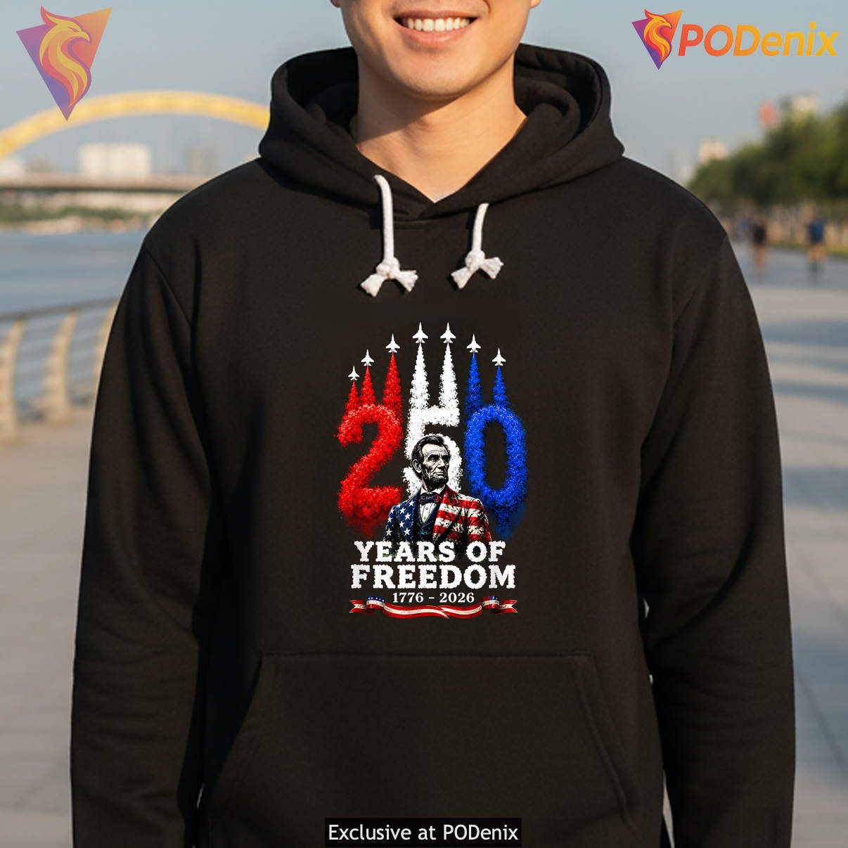 Abraham Lincoln 250th T-Shirt USA 250 Years 4th Of July Celebration Graphic Abraham Lincoln 250th T-Shirt USA 250 Years 4th Of July Celebration Graphic