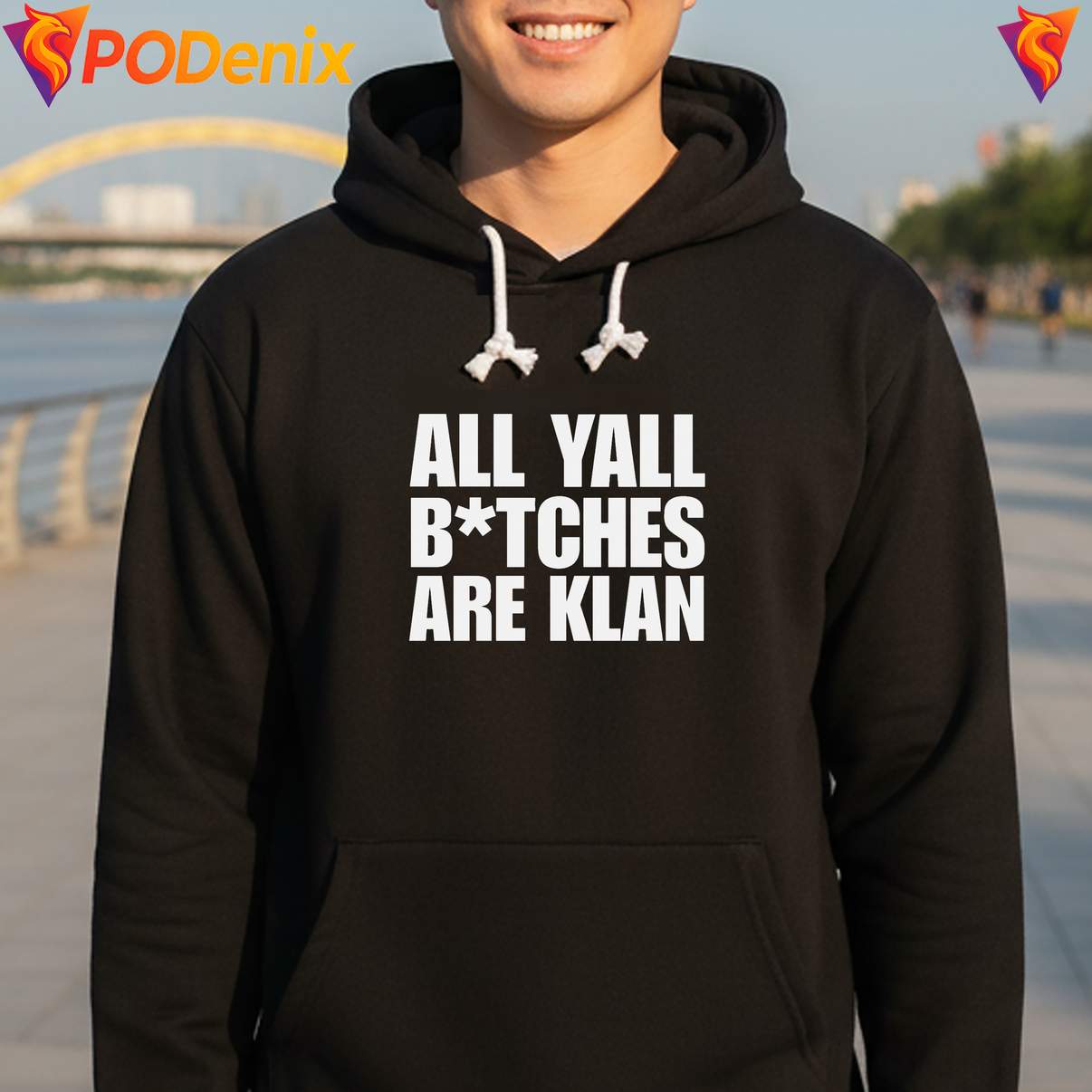 All Yall Btches Are Klan Shirt Funny Sarcastic Meme Quote Graphic For Mens