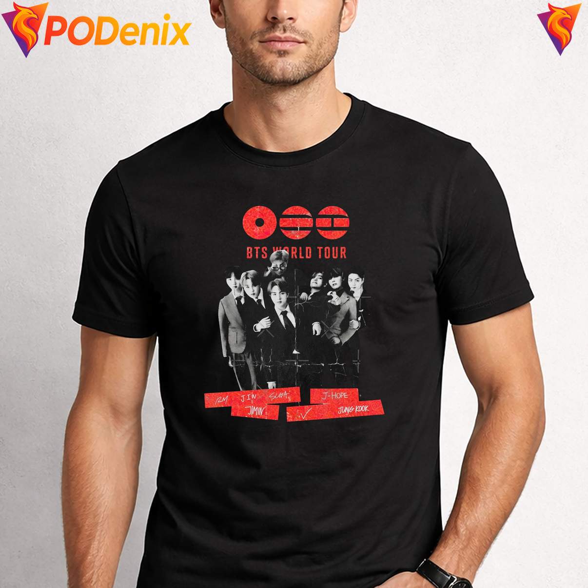 BTS 2 0 Arirang Tour 2026 Shirt KPop Music Fan Concert Graphic Design For Men