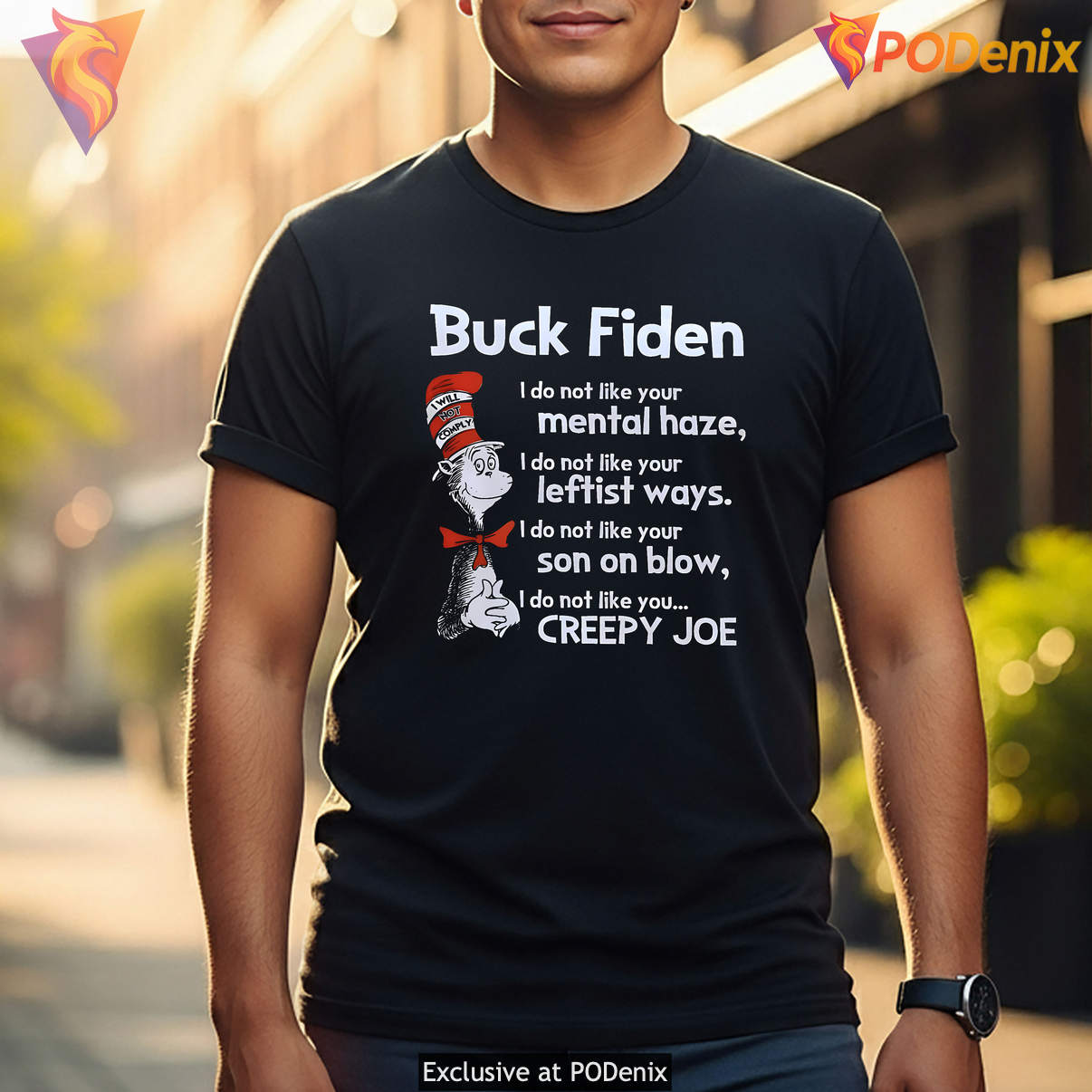 Buck Fiden Dr Seuss Mental Haze Tshirt I Do Not Like Your Humor Graphic Mens Buck Fiden Dr Seuss Mental Haze Tshirt I Do Not Like Your Humor Graphic Mens