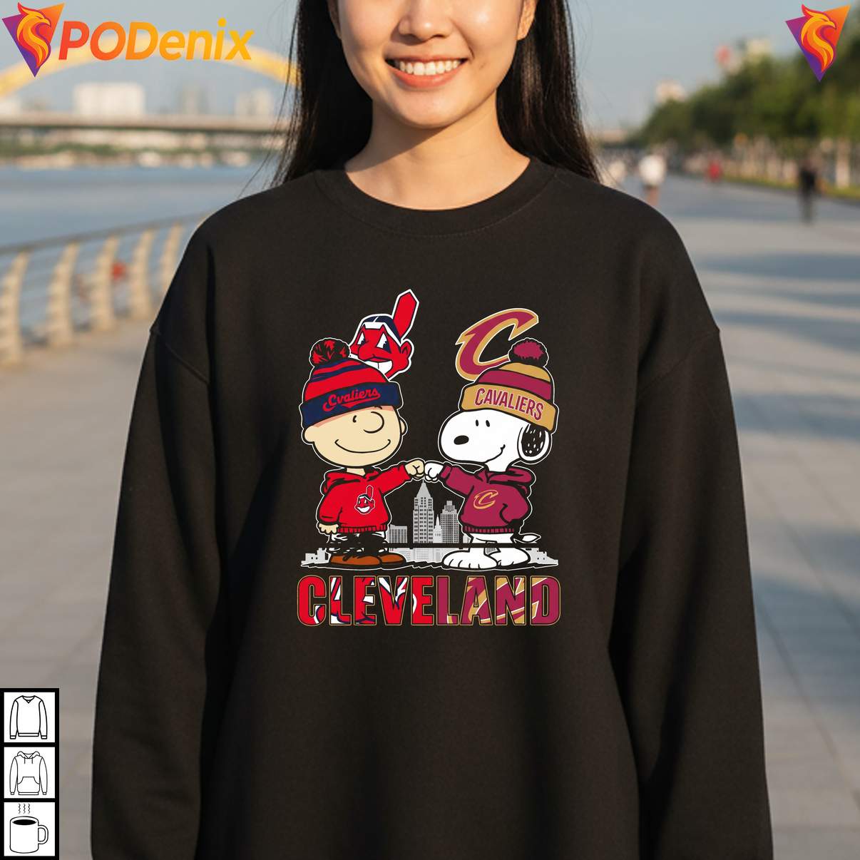 Charlie Brown Guardians Snoopy Tee Cleveland City Sports Cavaliers Skyline Charlie Brown Guardians Snoopy Tee Cleveland City Sports Cavaliers Skyline