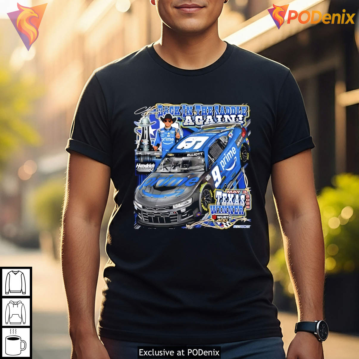 Chase Elliott Hendrick Motorsports 2026 Wurth 400 Race Winner Graphic Shirt