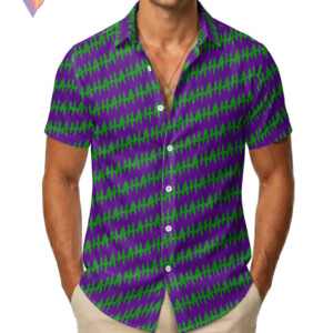 Clown Smile Egghead Hawaiian Shirt 2026 Anime Game Character Tropical Apparel