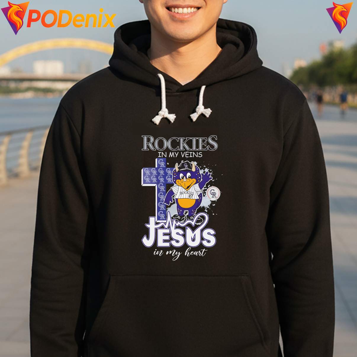 Colorado Rockies Jesus In My Heart Tshirt Baseball Christian Fan Graphic Mens Colorado Rockies Jesus In My Heart Tshirt Baseball Christian Fan Graphic Mens