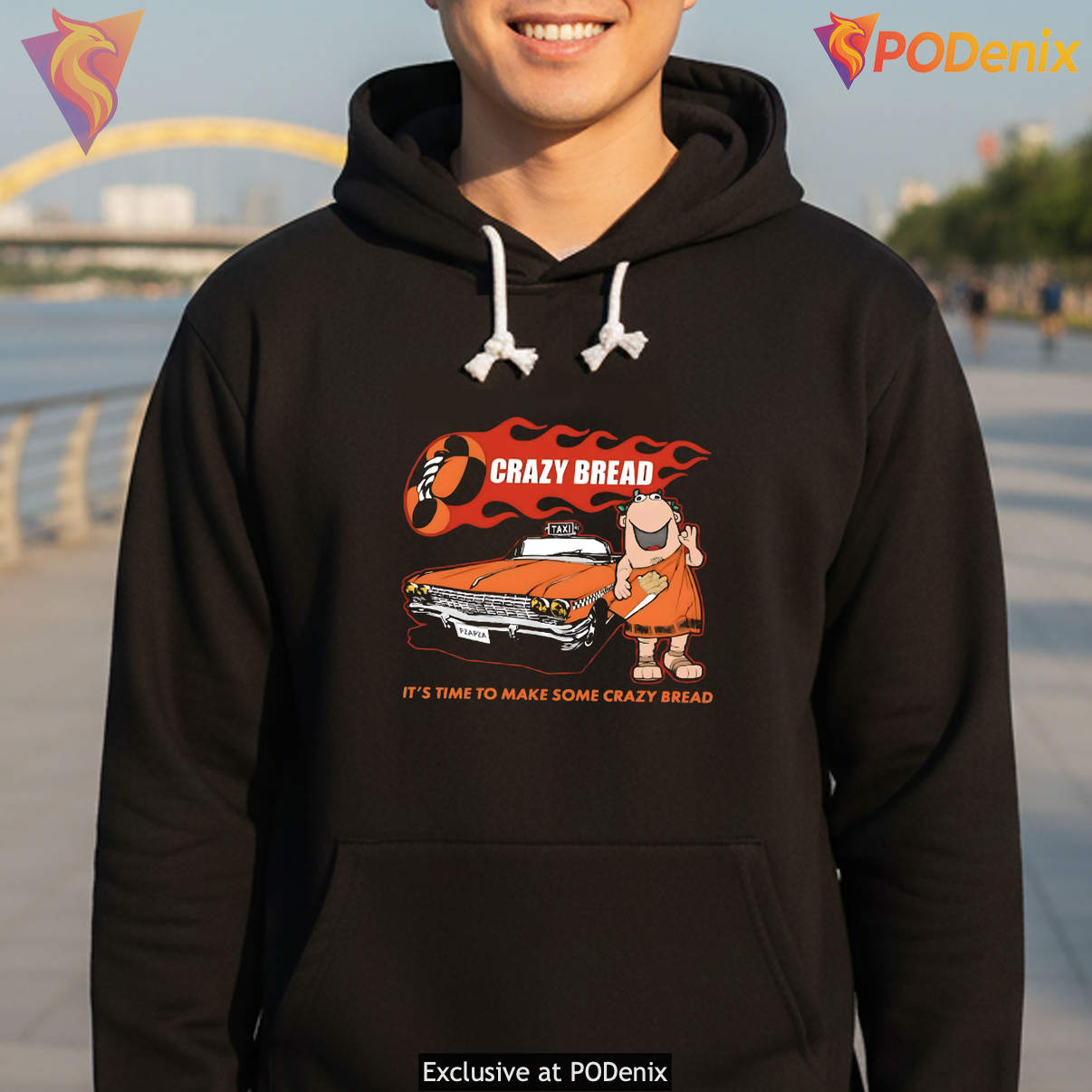 Crazy Taxi Crazy Bread Meme Shirt Its Time To Make Some Funny Graphic Mens