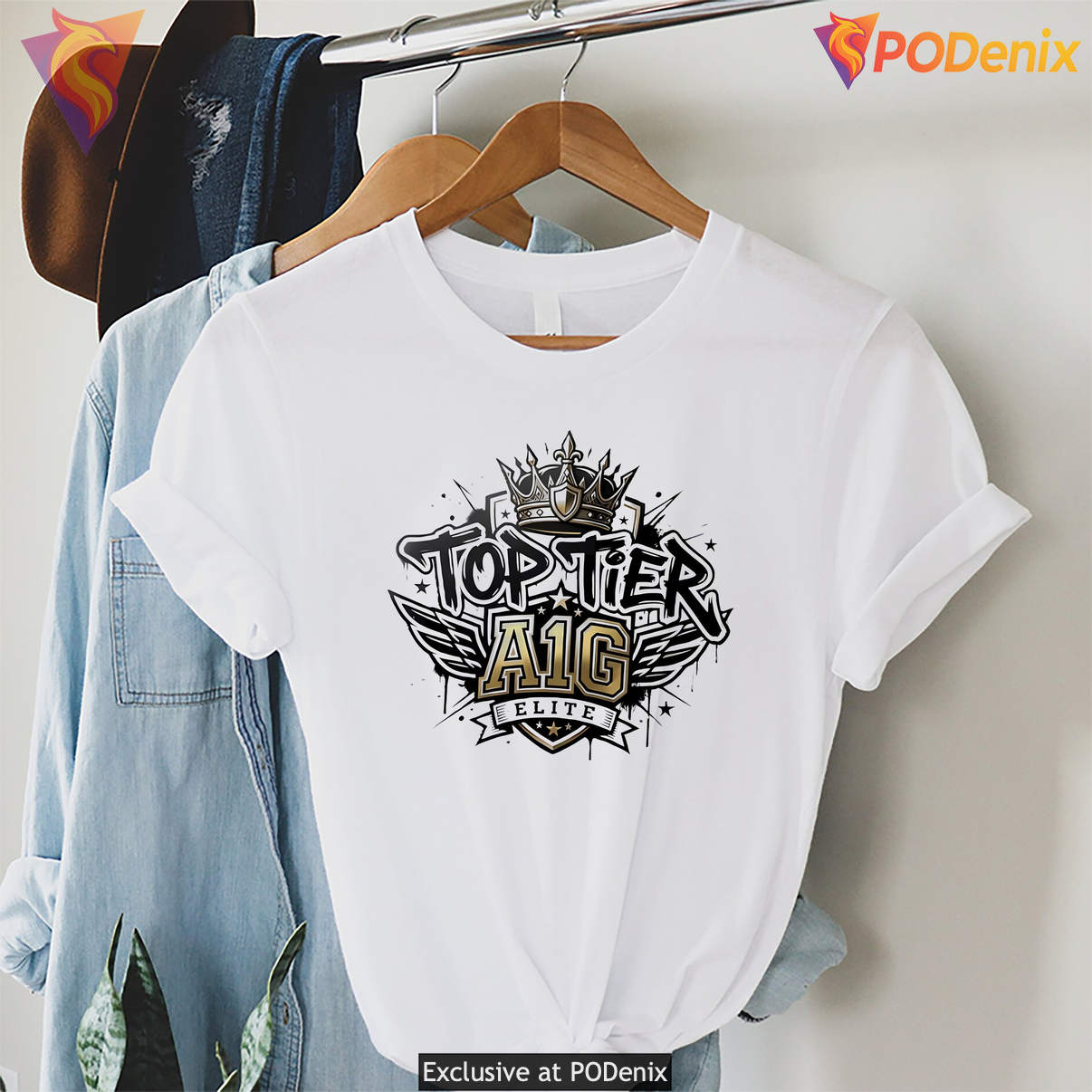 Crown A1G Top Tier Elite Tshirt Urban Streetwear Lifestyle Graphic For Mens Crown A1G Top Tier Elite Tshirt Urban Streetwear Lifestyle Graphic For Mens