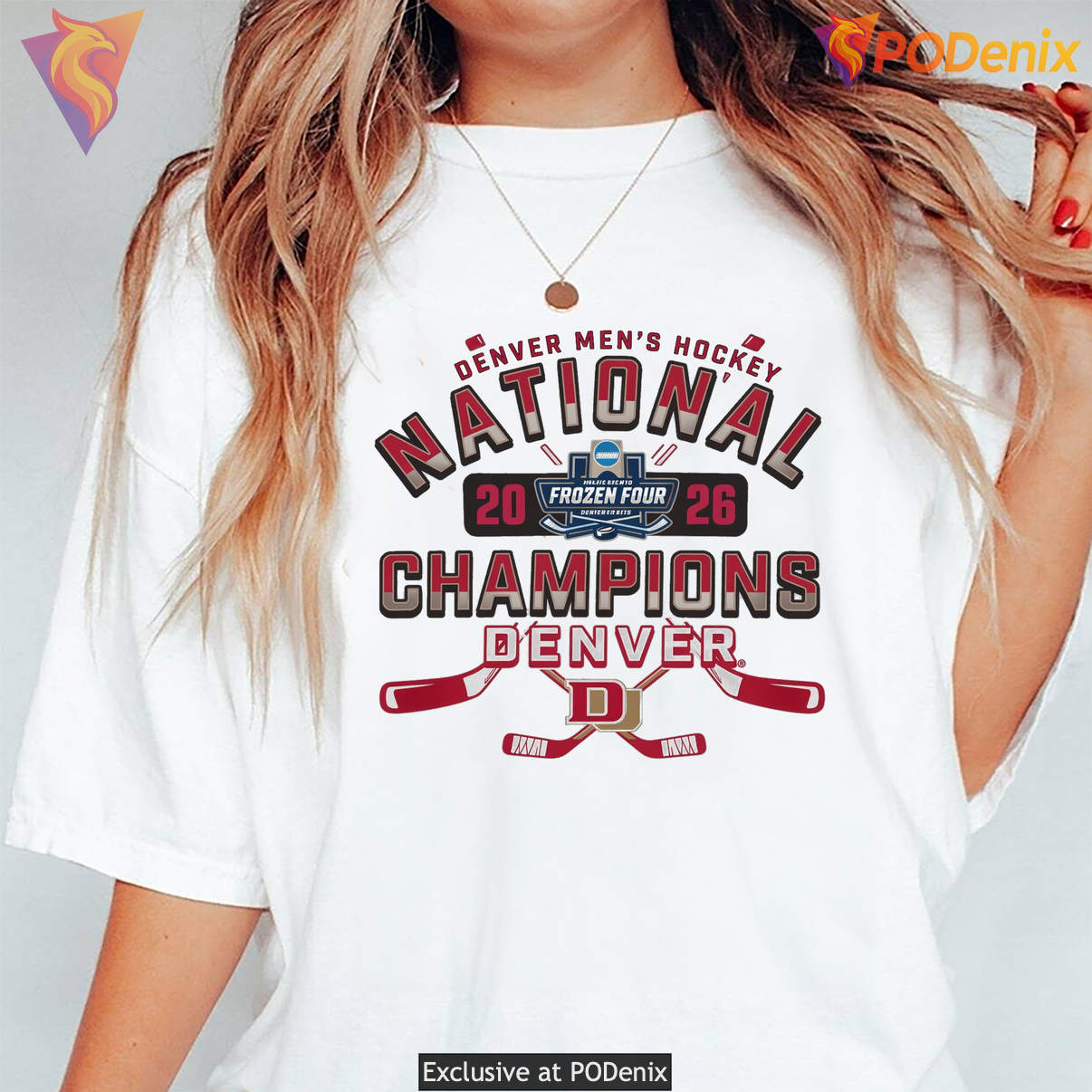 Denver Pioneers 2026 Champions T-Shirt 11x National Ice Hockey Fan Graphic Art Denver Pioneers 2026 Champions T-Shirt 11x National Ice Hockey Fan Graphic Art