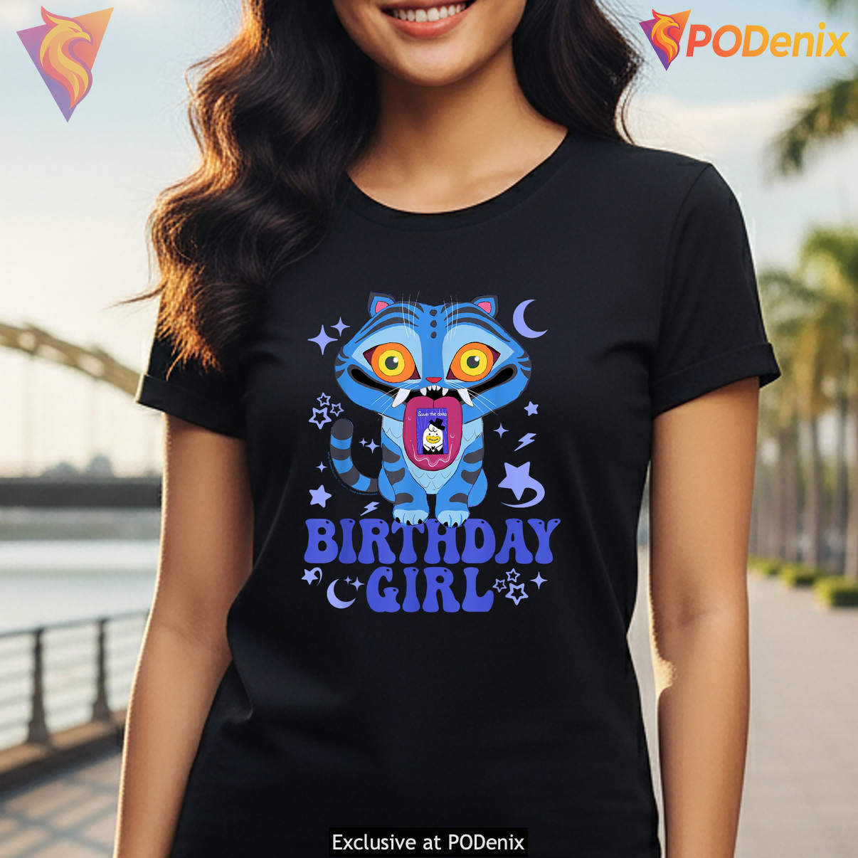 Derpy Birthday Girl Shirt Kpop Demon Hunters Save The Date Stamp Graphic