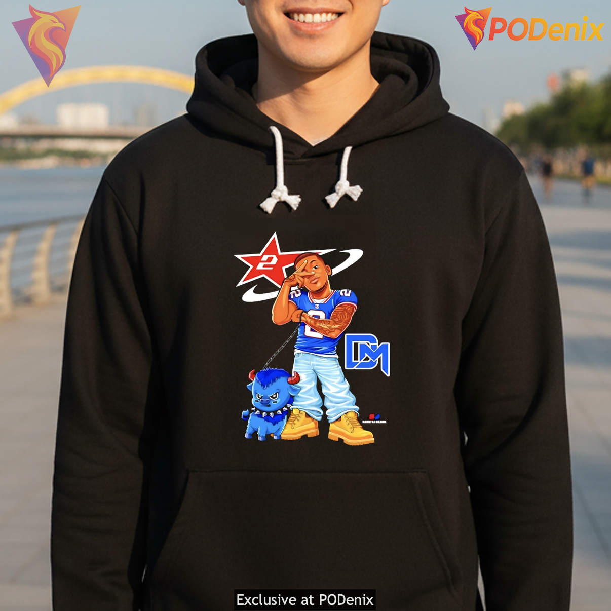 DJ Moore Buffalo Bills Shirt Culture Number 2 Football Sports Fan Graphic