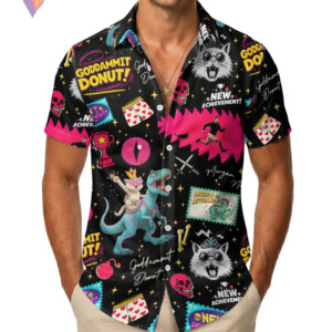 Dungeon Game Character Hawaiian Shirt 2026 Tropical Summer Beach Fan Apparel