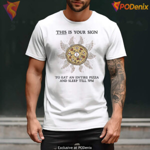 Eat Entire Pizza Sleep Till 3PM Shirt Funny Lazy Humor Graphic Novelty Mens