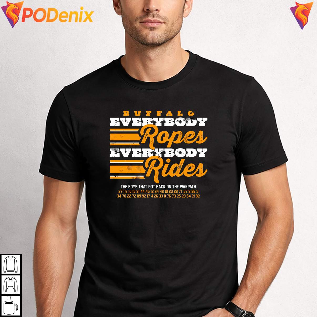 Everybody Ropes Everybody Rides Tshirt Buffalo Sabres Hockey Fan Graphic Men Everybody Ropes Everybody Rides Tshirt Buffalo Sabres Hockey Fan Graphic Men