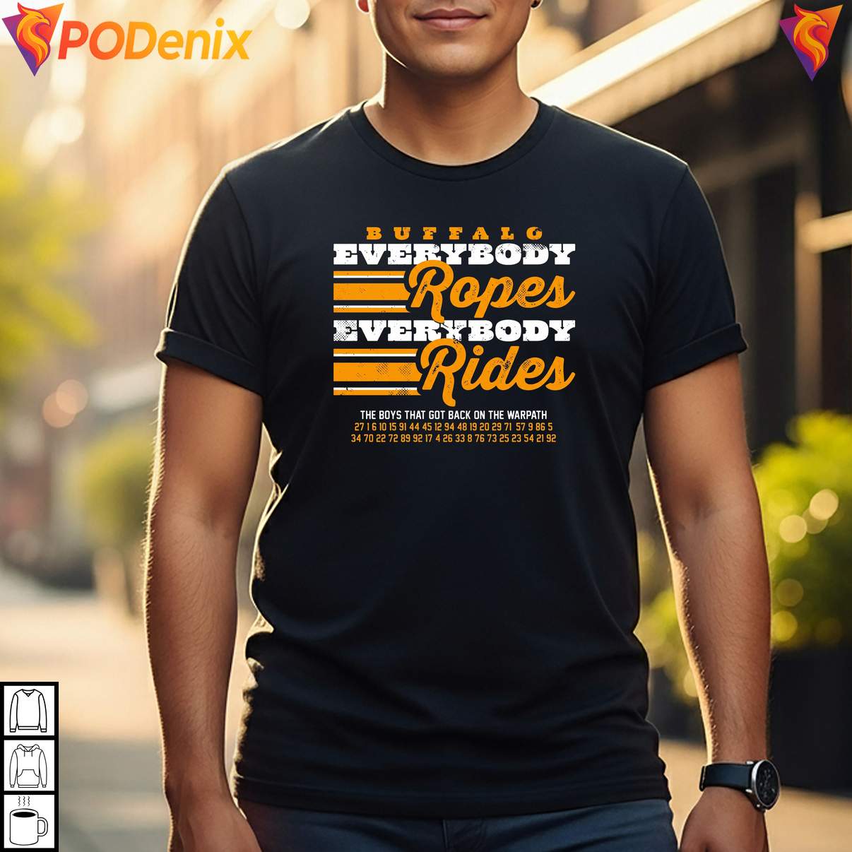 Everybody Ropes Everybody Rides Tee Buffalo Sabres Hockey Fan Graphic Men Everybody Ropes Everybody Rides Tee Buffalo Sabres Hockey Fan Graphic Men