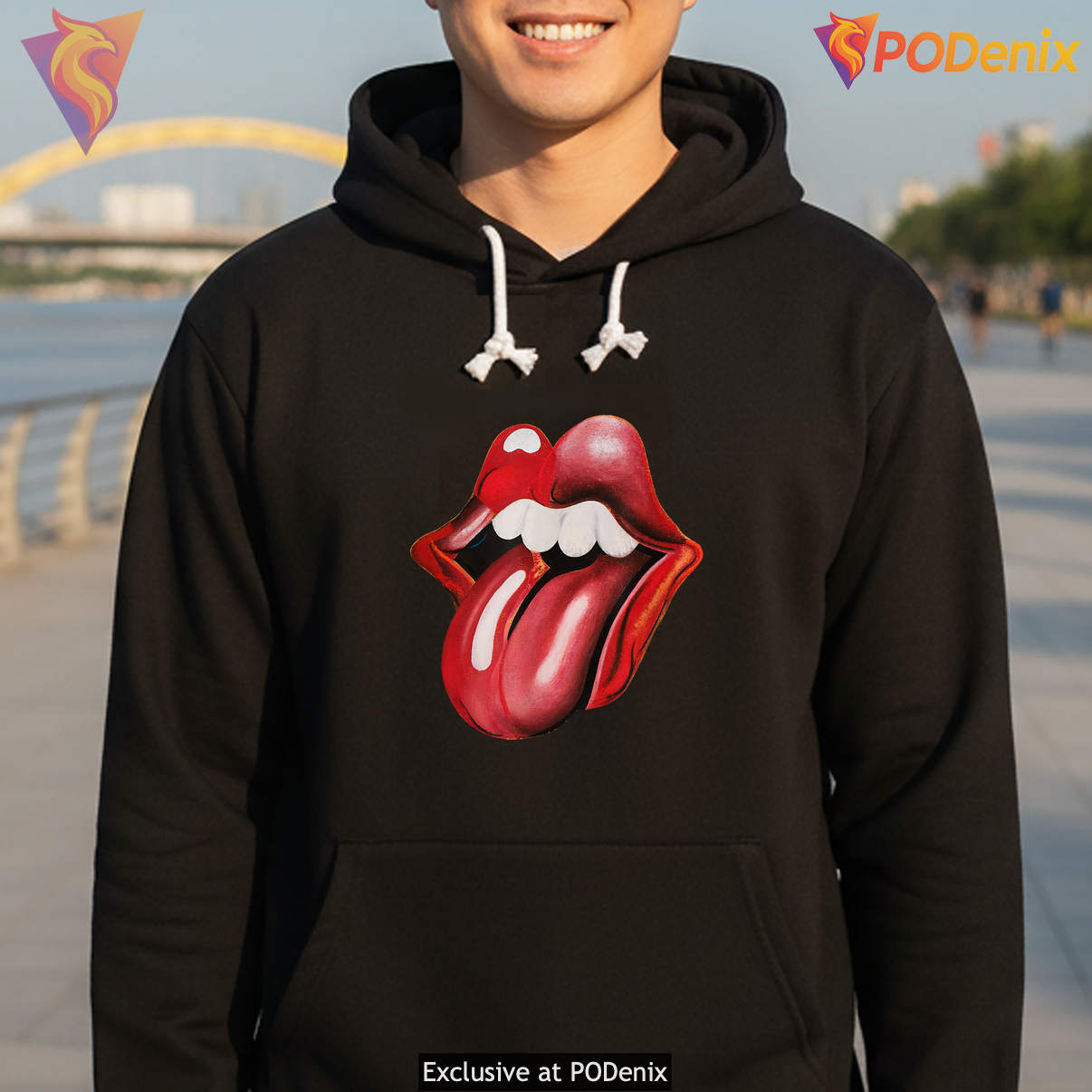 Foreign Tongues Lick Shirt Official The Rolling Stones Retro Band Graphic