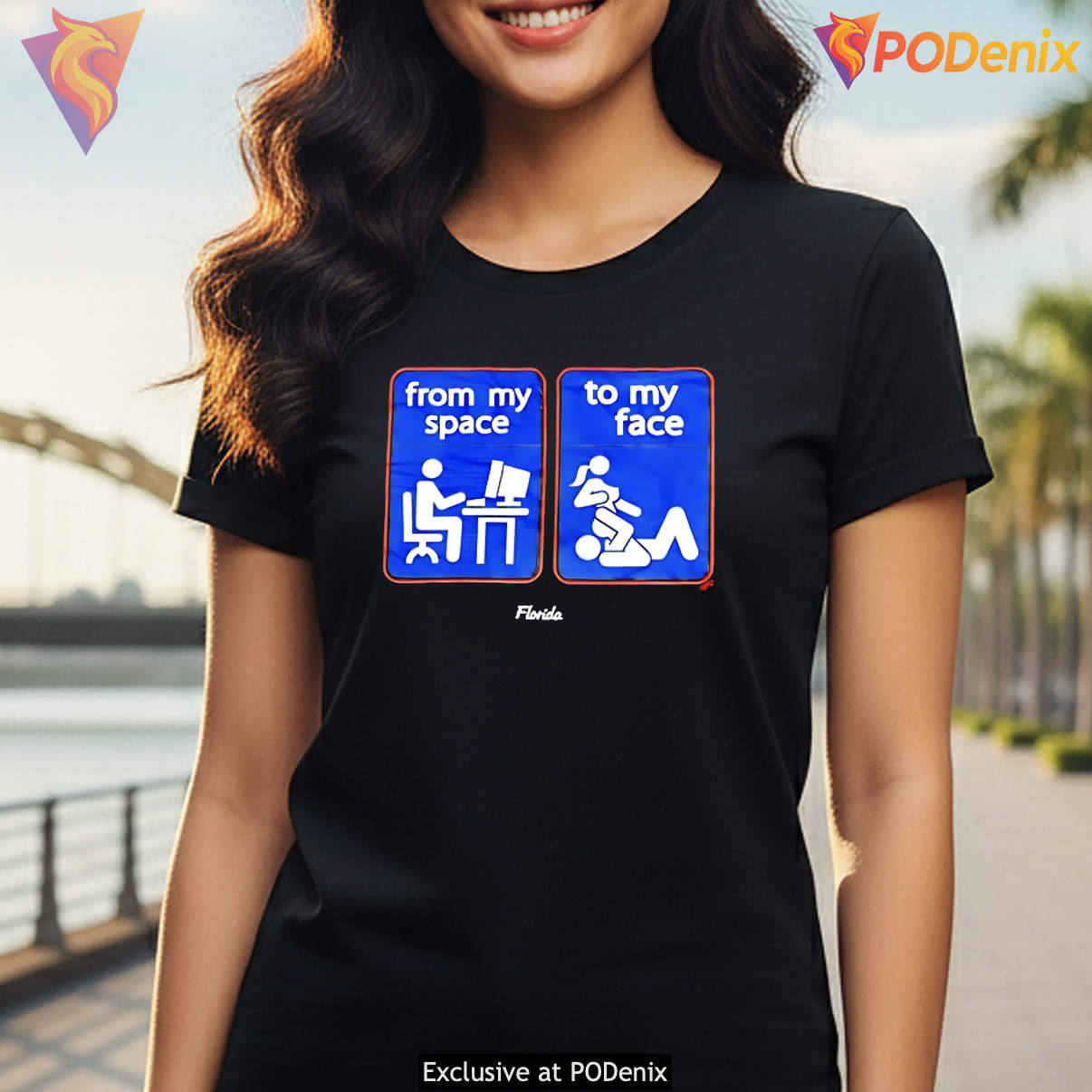 From My Space To Face Tee Funny Extraterrestrial UFO Alien Humor Graphic From My Space To Face Tee Funny Extraterrestrial UFO Alien Humor Graphic