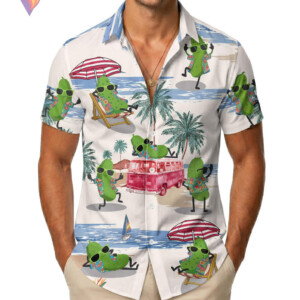 Game Character Pickle Hawaiian Shirt 2026 Tropical Summer Beach Fan Apparel