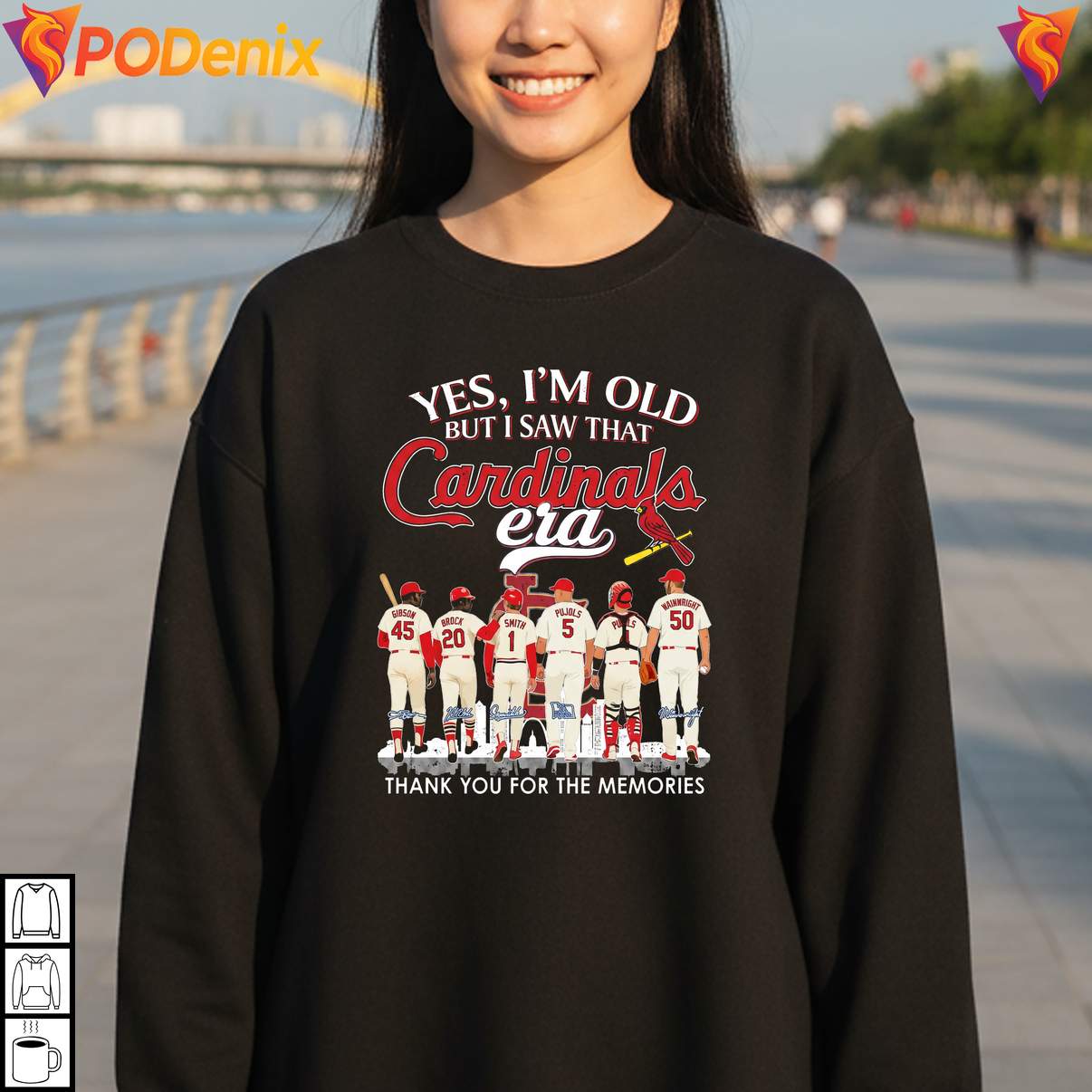 Gibson Legends Cardinals Era Tee Im Old But I Saw That Signatures Graphic Gibson Legends Cardinals Era Tee Im Old But I Saw That Signatures Graphic