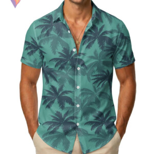 Green Game Character Hawaiian Shirt 2026 Anime Egghead Tropical Beach Apparel