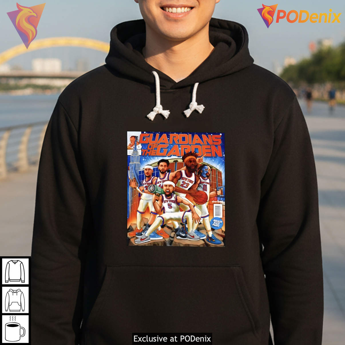 Guardians Of The Garden Poster New York Knicks Basketball Fan Shirt Apparel