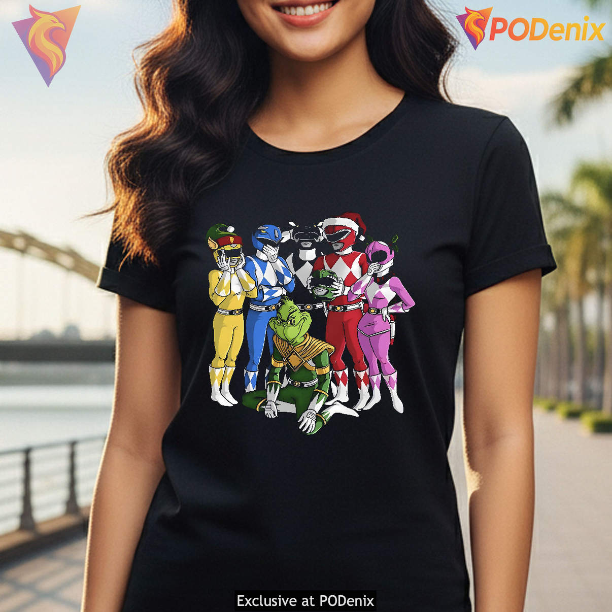 Hockey Sports Fan Graphic Casual Shirt Mens Grinch Rangers Christmas Funny