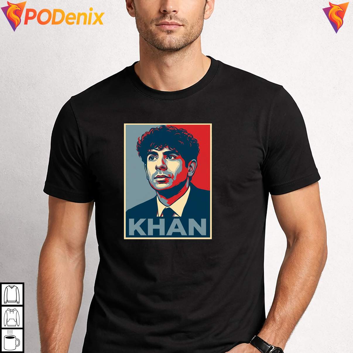 Hope Wrestling Fan Tony Khan Shirt Sports Entertainment Graphic Design Mens