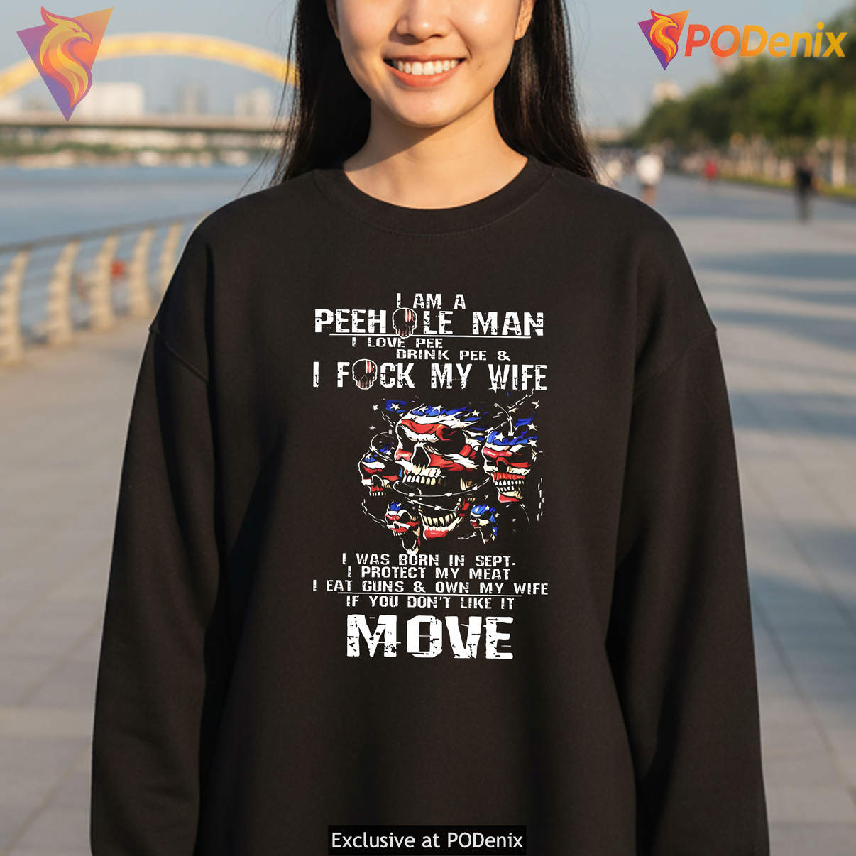If You Dont Like It Move Funny Shirt I Am A Peehole Man Meme Graphic Humor