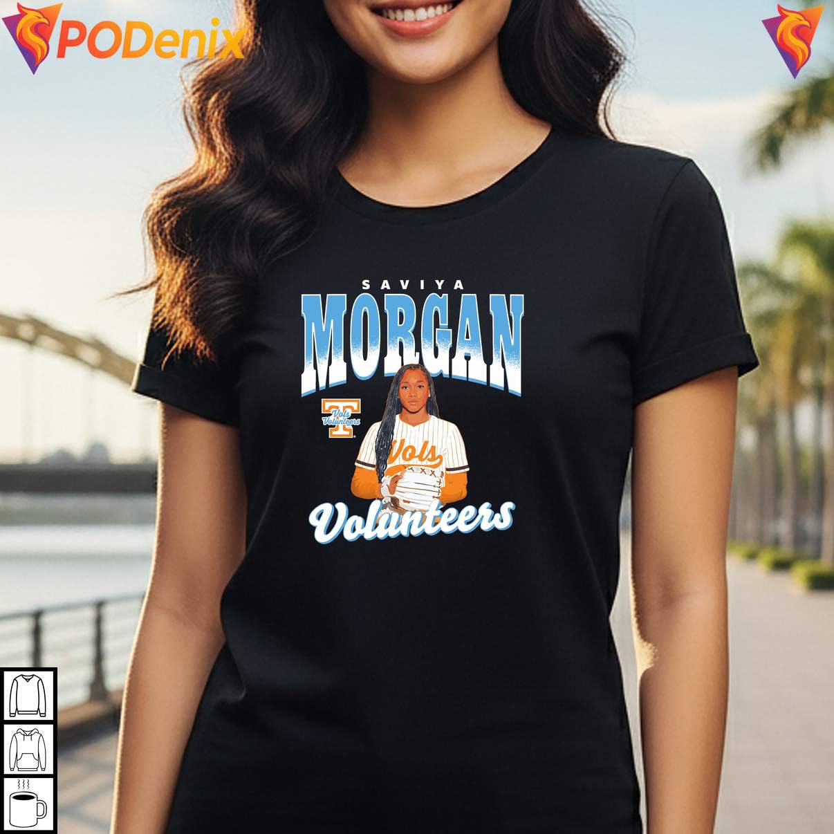 Illustrated Saviya Morgan Fan Tee Tennessee Lady Vols Sports Graphic Mens Illustrated Saviya Morgan Fan Tee Tennessee Lady Vols Sports Graphic Mens