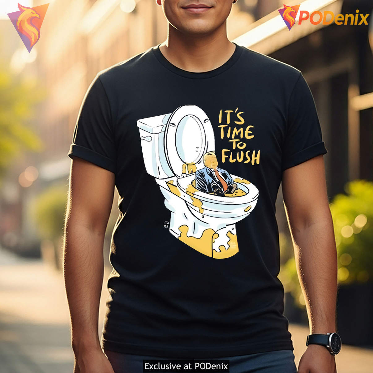 Its Time To Flush Toilet Trump Tshirt Funny Political Campaign Graphic Mens Its Time To Flush Toilet Trump Tshirt Funny Political Campaign Graphic Mens