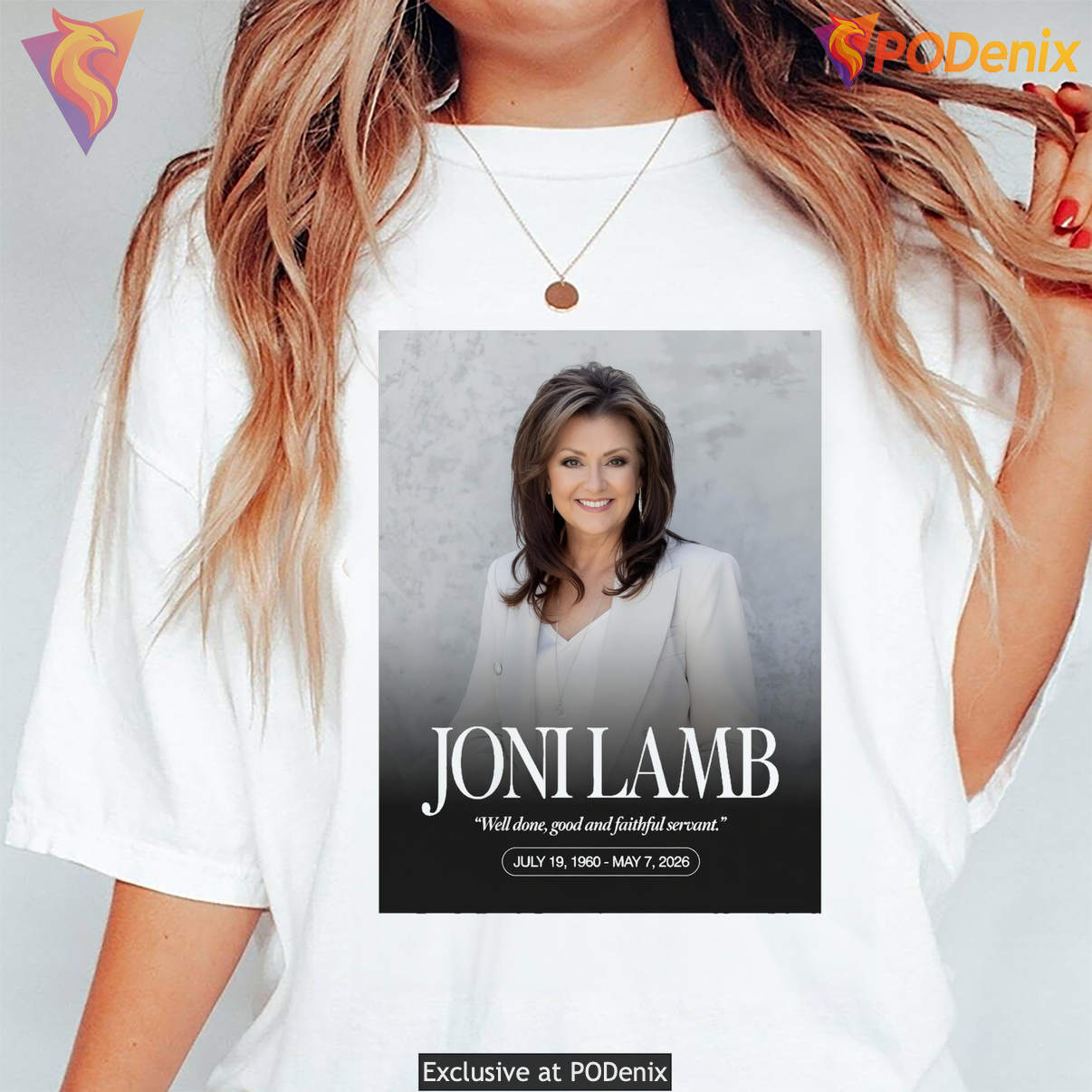 Joni Lamb Rest In Peace 2026 Shirt RIP 1960 Memorial Tribute Graphic For Men