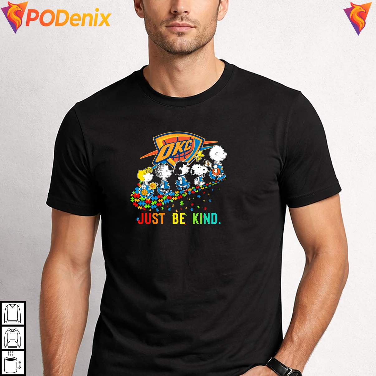 Just Be Kind Snoopy Thunder Tee Peanuts Friends Road Fan Graphic For Mens Just Be Kind Snoopy Thunder Tee Peanuts Friends Road Fan Graphic For Mens