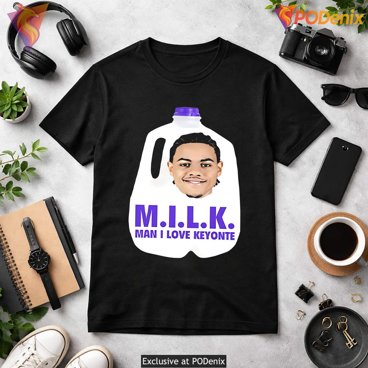 Keyonte George MILK Man I Love Shirt Basketball Sports Fan Casual Graphic Keyonte George MILK Man I Love Shirt Basketball Sports Fan Casual Graphic