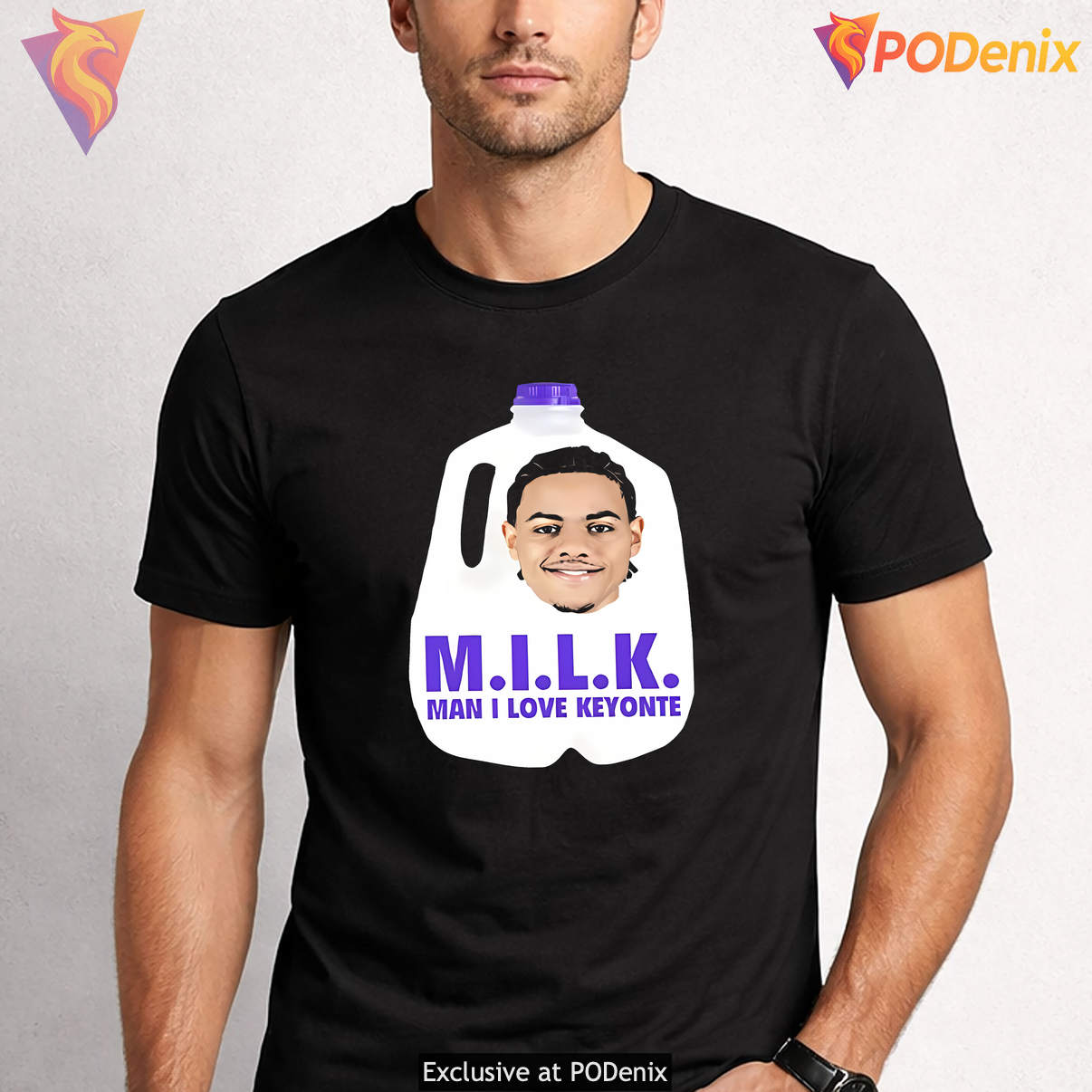 Keyonte George MILK Man I Love Tshirt Basketball Sports Fan Casual Graphic Keyonte George MILK Man I Love Tshirt Basketball Sports Fan Casual Graphic