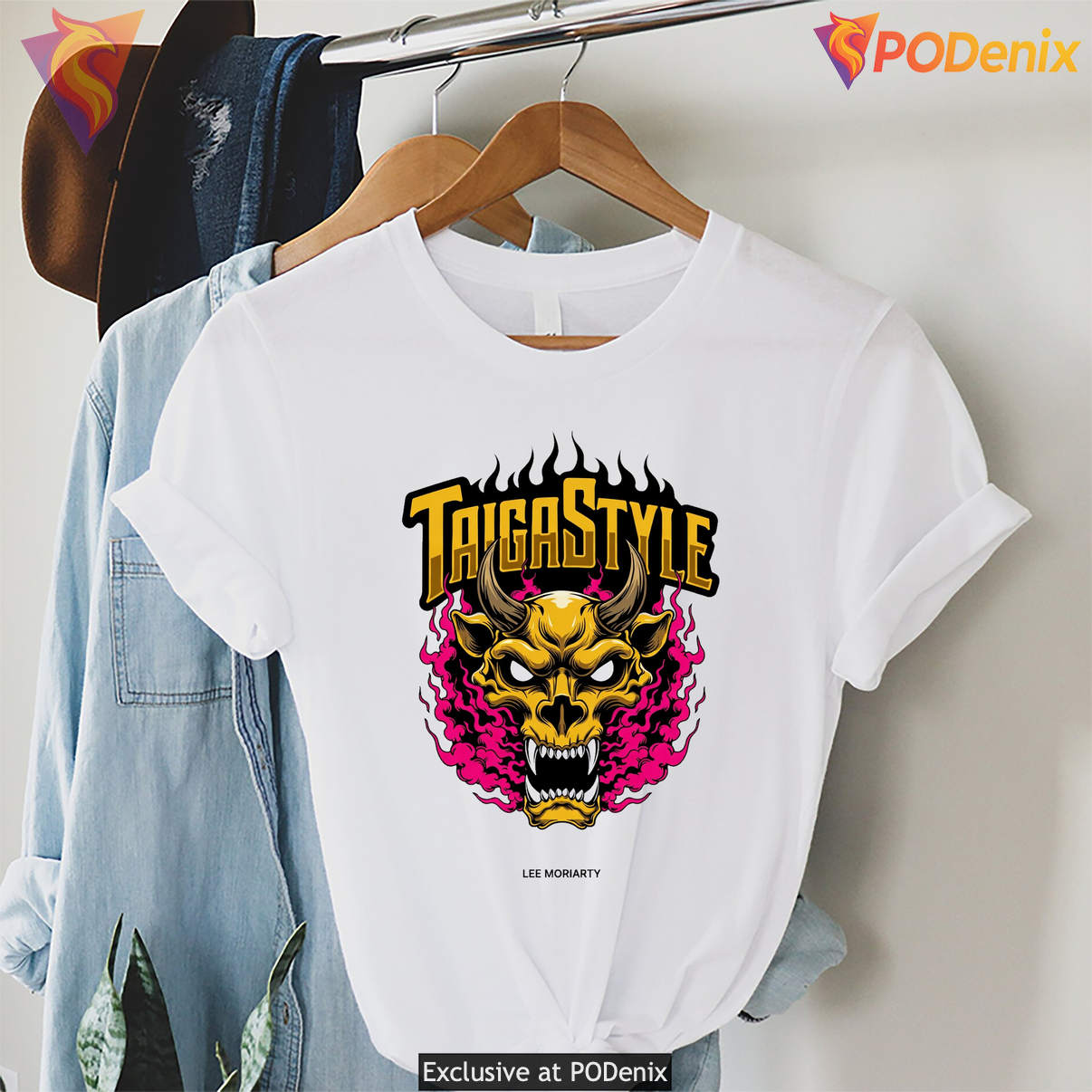 Lee Moriarty Taigastyle Shirt Ice Cream Wrestling Sports Fan Graphic For Men
