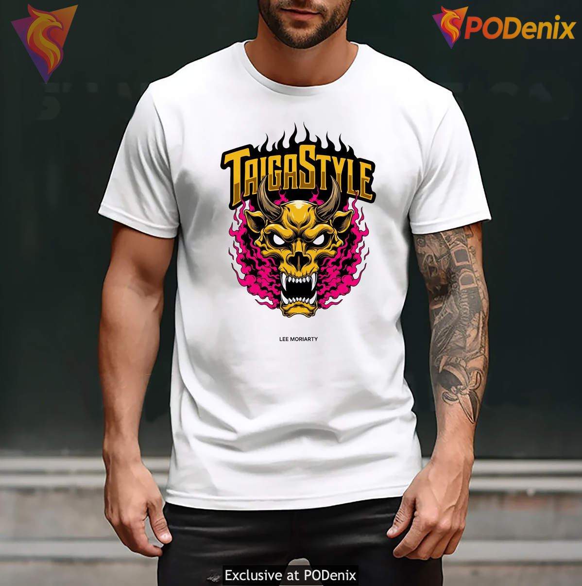Lee Moriarty Taigastyle Tshirt Ice Cream Wrestling Sports Fan Graphic For Men Lee Moriarty Taigastyle Tshirt Ice Cream Wrestling Sports Fan Graphic For Men