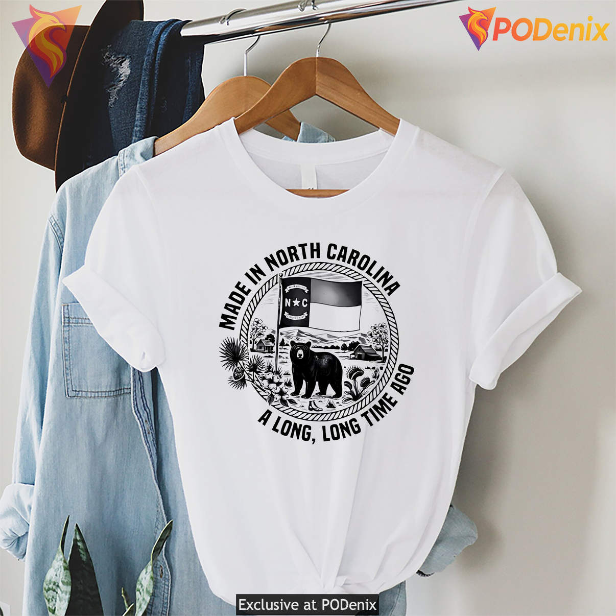 Made In North Carolina Long Ago Tshirt Retro Home State Graphic Casual Mens Made In North Carolina Long Ago Tshirt Retro Home State Graphic Casual Mens