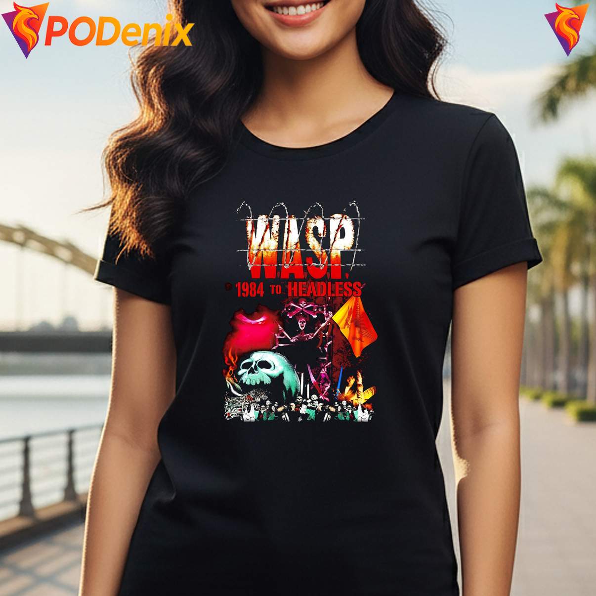 MASP 1984 To Headless Graphic T-Shirt Funny Retro Vintage Design Lover For Men MASP 1984 To Headless Graphic T-Shirt Funny Retro Vintage Design Lover For Men