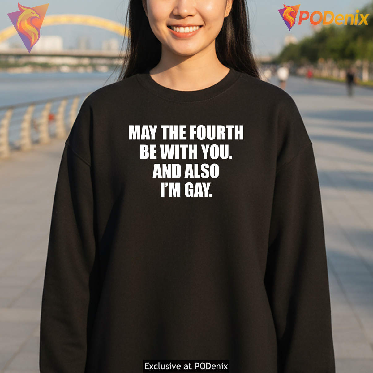 May The Fourth Be With Shirt You And Also Im Gay Funny Pride Meme Graphic