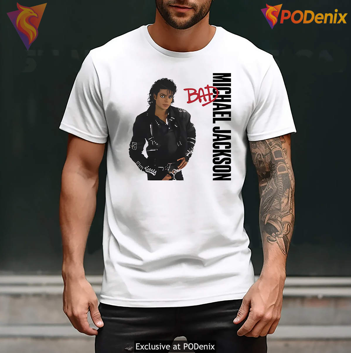 Michael Jackson Bad Retro Music T-Shirt Pop Legend Fan Graphic Novelty For Mens Michael Jackson Bad Retro Music T-Shirt Pop Legend Fan Graphic Novelty For Mens