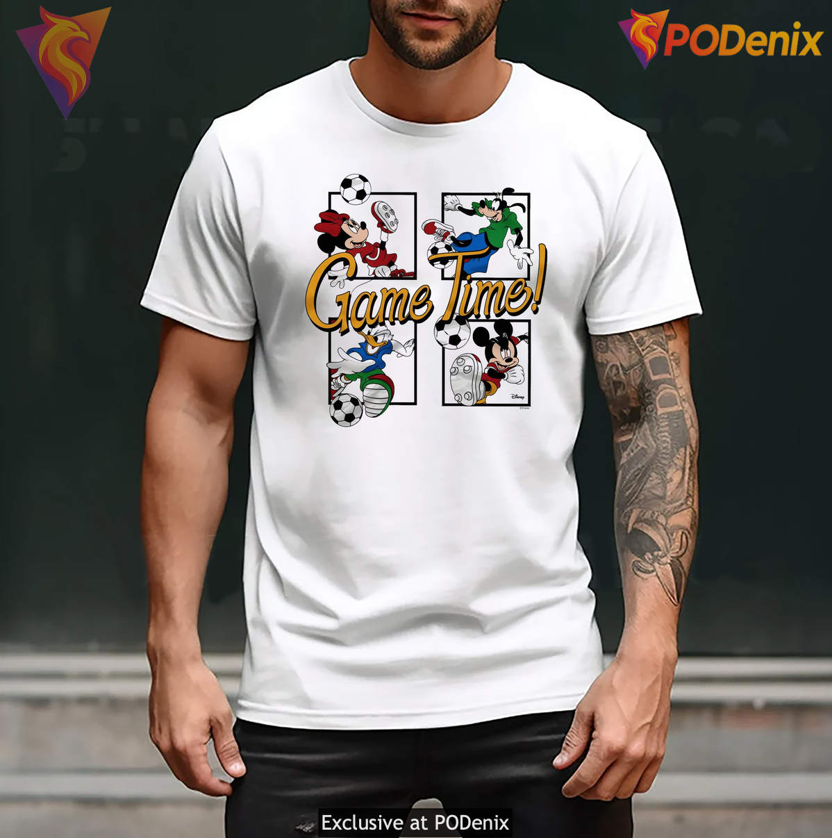 Mickey And Friends Game Time Shirt Retro Cartoon Baseball Fan Graphic For Mens Mickey And Friends Game Time Shirt Retro Cartoon Baseball Fan Graphic For Mens