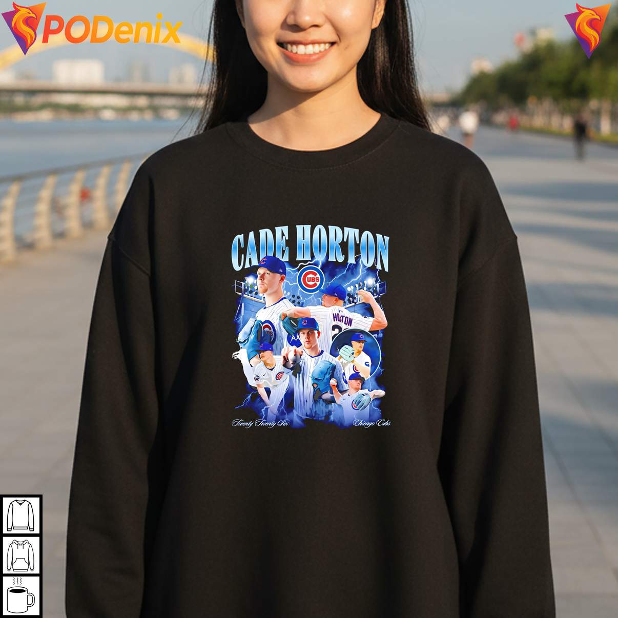 MLB Player Cade Horton Fan Shirt Chicago Cubs Baseball Graphic Design Mens
