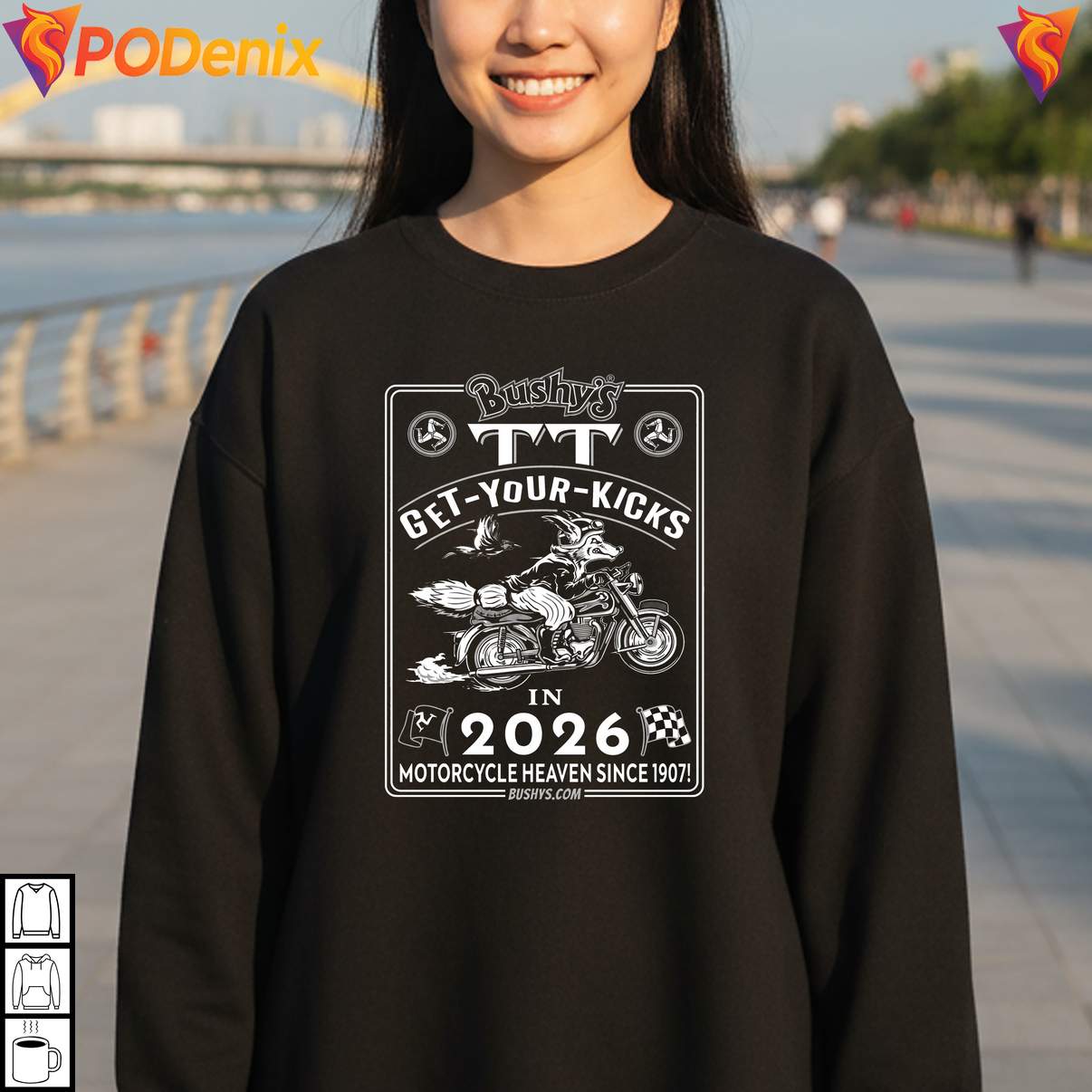 Motorcycle Heaven Since 1907 Shirt Bushys Get Your Knicks In 2026 Graphic