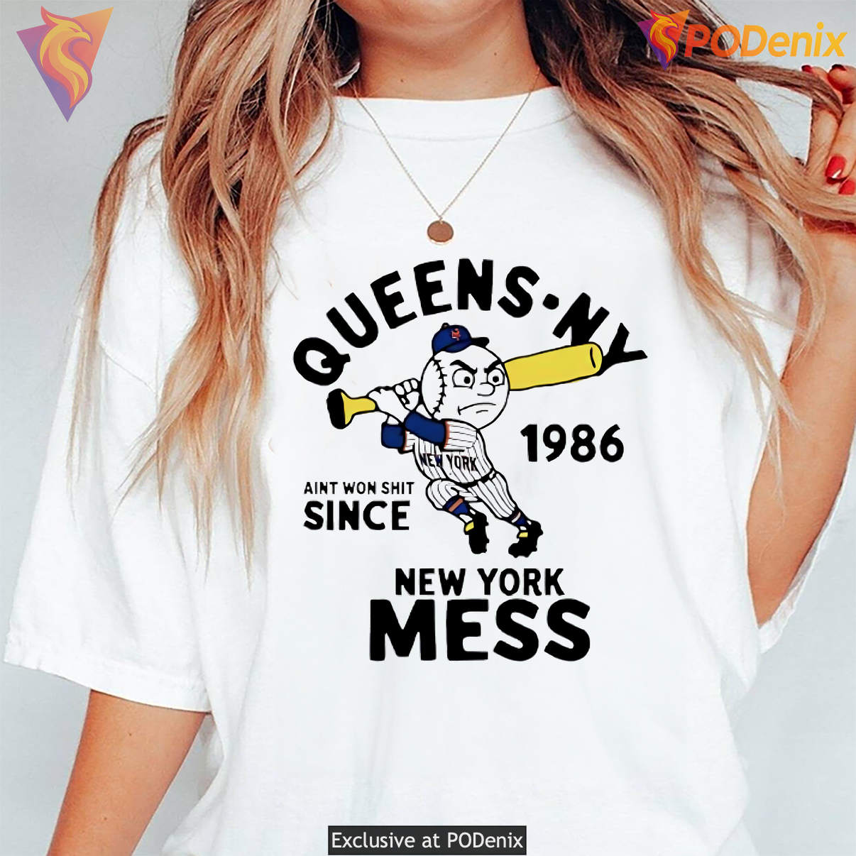 Mr Met Mascot New York Mess 1986 Tee Queens Baseball Fan Graphic Novelty Mr Met Mascot New York Mess 1986 Tee Queens Baseball Fan Graphic Novelty