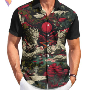 Mutated Treant Tropical Hawaiian Shirt 2026 Funny Casual Beach Vacation Apparel