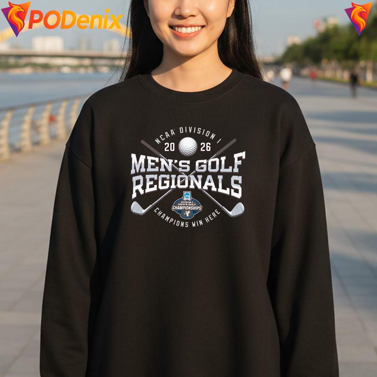 NCAA Mens Golf Regionals 2026 Shirt Division I College Sports Fan Graphic Men